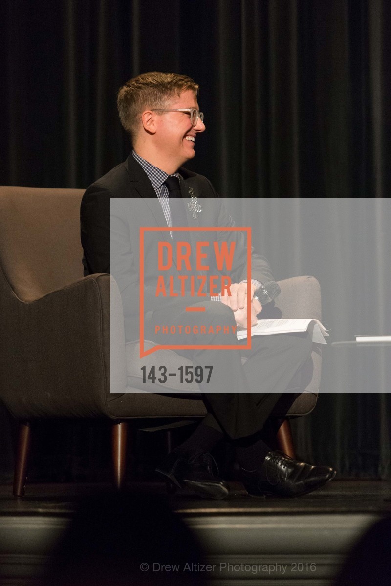 Tom DeCaigny, A Conversation with Madeleine Albright at the Legion of Honor, Legion of Honor. 2525 Van Ness St, November 16th, 2016, Photo #143-1597 Tom DeCaigny, Photo #143-1597