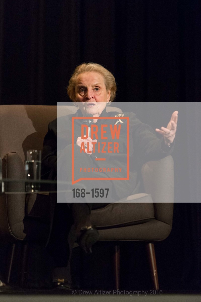 Madeleine Albright, A Conversation with Madeleine Albright at the Legion of Honor, Legion of Honor. 2525 Van Ness St, November 16th, 2016