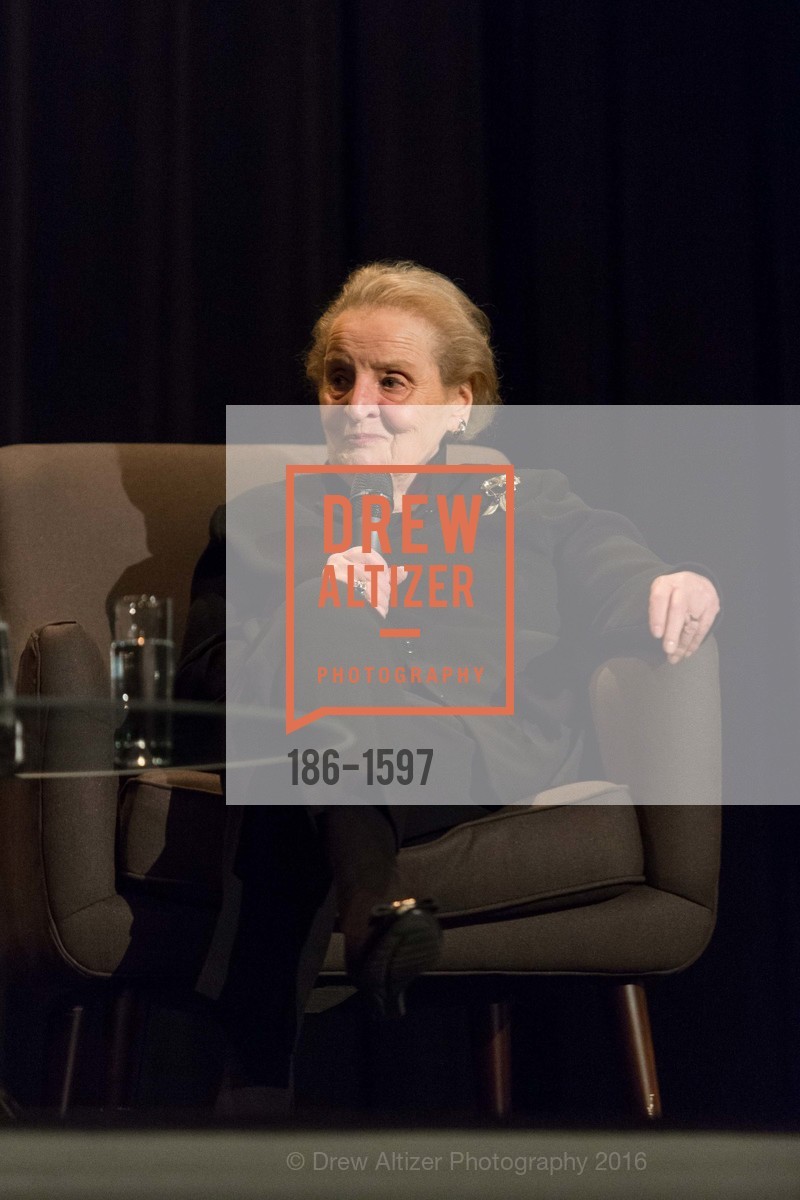 Madeleine Albright, A Conversation with Madeleine Albright at the Legion of Honor, Legion of Honor. 2525 Van Ness St, November 16th, 2016