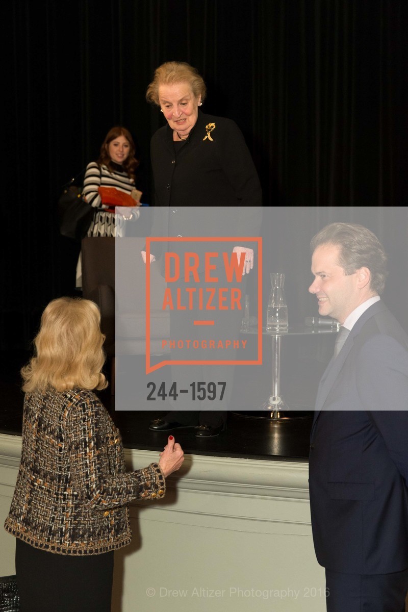Max Hollein, A Conversation with Madeleine Albright at the Legion of Honor, San Francisco, April 11th, 2018, Photo #244-1597 Max Hollein, Photo #244-1597
