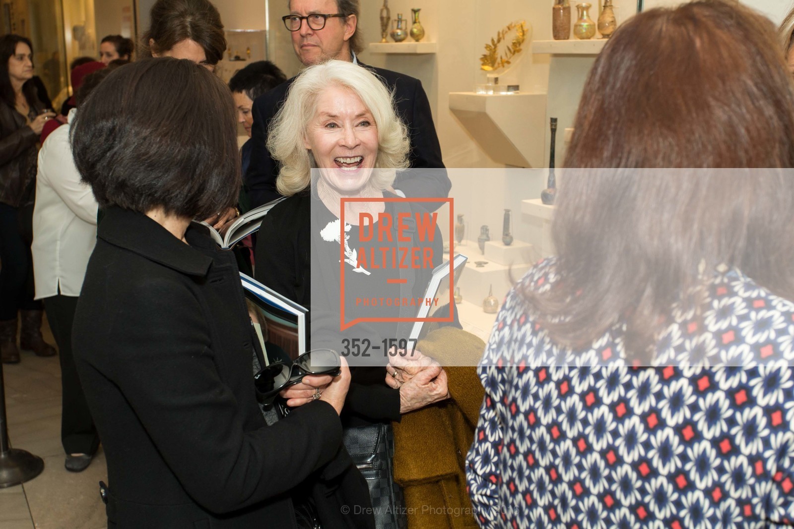 Dede Wlisey, A Conversation with Madeleine Albright at the Legion of Honor, Legion of Honor. 2525 Van Ness St, November 16th, 2016, Photo #352-1597 Dede Wlisey, Photo #352-1597