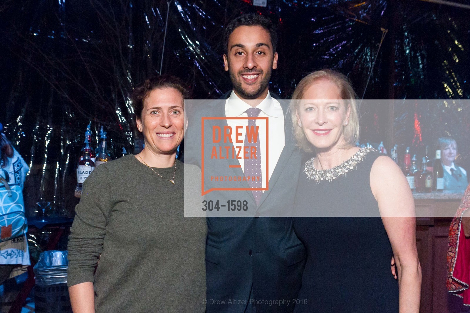 Allison Rosenthal, Alex Rao, Wendy Schmidt, Human Rights Watch Voices for Justice Silicon Valley, Sharon Heights Golf and Country Club, November 16th, 2016, Photo #304-1598 Allison Rosenthal, Alex Rao, Wendy Schmidt, Photo #304-1598