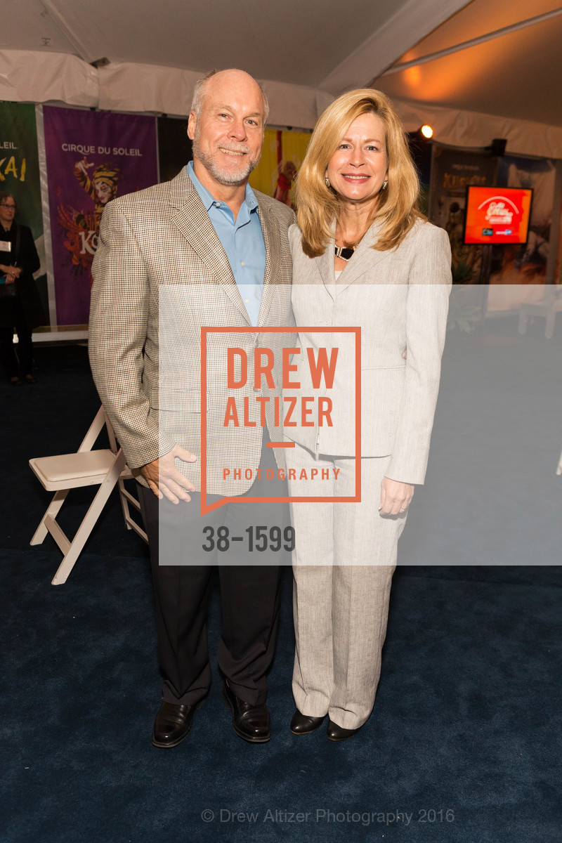 Terry McAfee, Stacy McAfee, SF Chamber of Commerce Excellence in Business Awards, 25th Anniversary, Parking Lot A, AT&T Park, Cirque du Soleil Tents, November 16th, 2016, Photo #38-1599 Terry McAfee, Stacy McAfee, Photo #38-1599