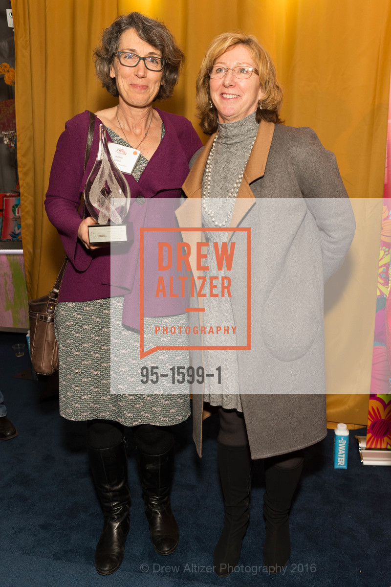 Jeanine Cotter, Emily Shanks, SF Chamber of Commerce Excellence in Business Awards, 25th Anniversary, Parking Lot A, AT&T Park, Cirque du Soleil Tents, November 16th, 2016, Photo #95-1599-1 Jeanine Cotter, Emily Shanks, Photo #95-1599-1