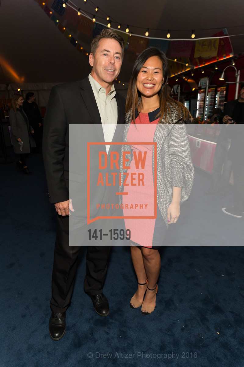 Randy Whitney, Alice Nhu, SF Chamber of Commerce Excellence in Business Awards, 25th Anniversary, Parking Lot A, AT&T Park, Cirque du Soleil Tents, November 16th, 2016, Photo #141-1599 Randy Whitney, Alice Nhu, Photo #141-1599