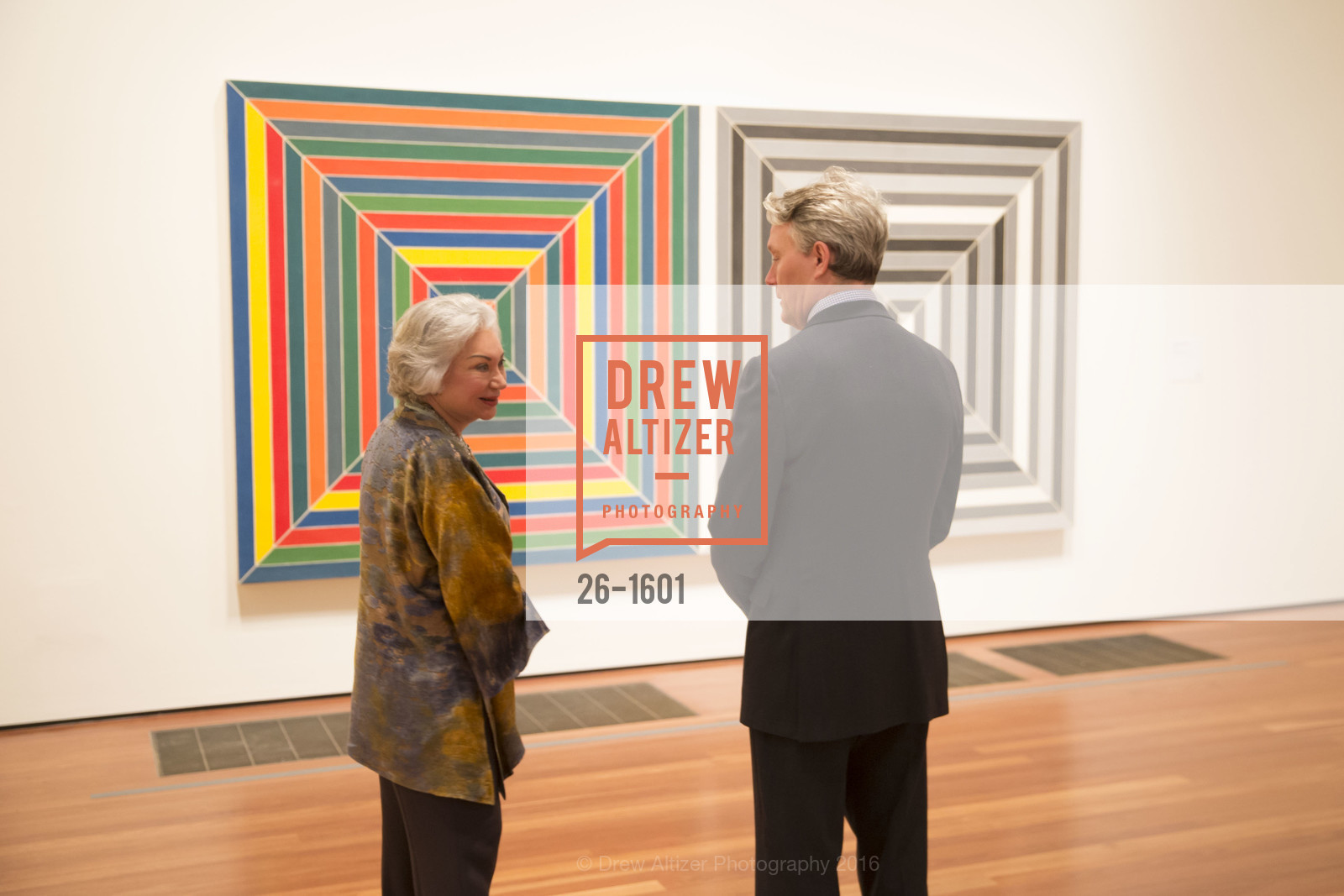 Atmosphere, Dinner with Frank Stella at the de Young, de Young Museum. 2525 Van Ness St, November 16th, 2016, Photo #26-1601 Atmosphere, Photo #26-1601