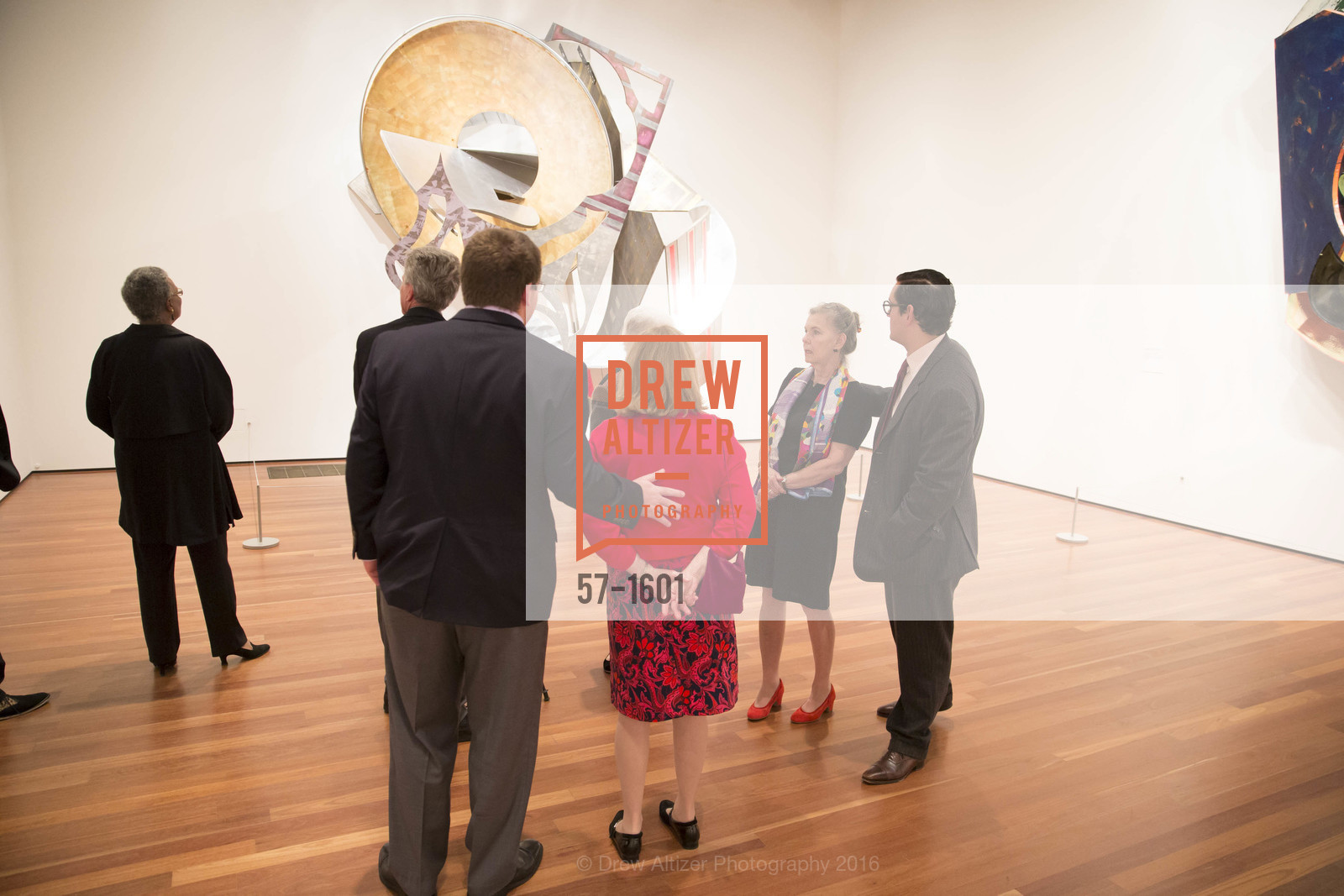 Atmosphere, Dinner with Frank Stella at the de Young, de Young Museum. 2525 Van Ness St, November 16th, 2016, Photo #57-1601 Atmosphere, Photo #57-1601