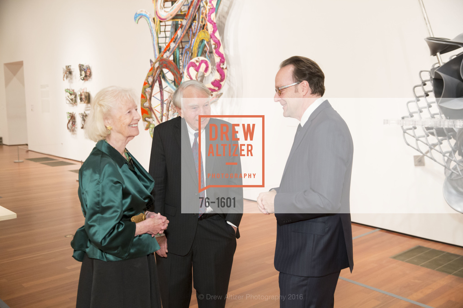 Timothy Burgard, Dinner with Frank Stella at the de Young, de Young Museum. 2525 Van Ness St, November 16th, 2016