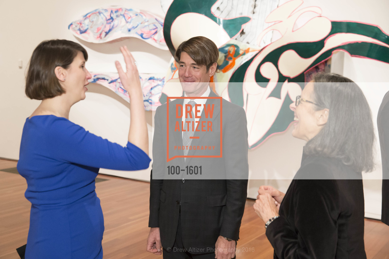 Allison Scribner, Dinner with Frank Stella at the de Young, de Young Museum. 2525 Van Ness St, November 16th, 2016, Photo #100-1601 Allison Scribner, Photo #100-1601