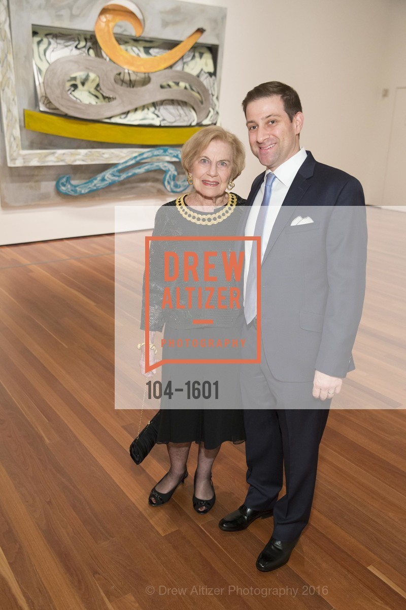 Dorothy Saxe, David Saxe, Dinner with Frank Stella at the de Young, de Young Museum. 2525 Van Ness St, November 16th, 2016, Photo #104-1601 Dorothy Saxe, David Saxe, Photo #104-1601