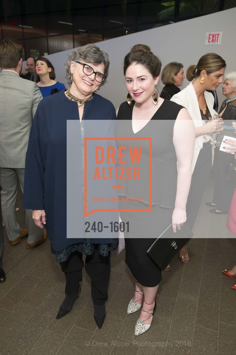 Paula Pelosi, Rebecca Siegel, Dinner with Frank Stella at the de Young, de Young Museum. 2525 Van Ness St, November 16th, 2016, Photo #240-1601 Paula Pelosi, Rebecca Siegel, Photo #240-1601