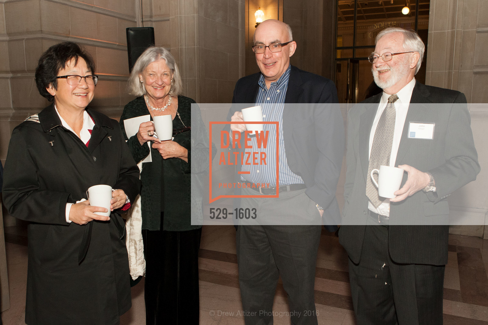Antzu Chin, Karen Klingel, Jonathan Hull, John Klingel, Human Rights Watch Voices for Justice San Francisco, City Hall. 2525 Van Ness St, November 17th, 2016, Photo #529-1603 Antzu Chin, Karen Klingel, Jonathan Hull, John Klingel, Photo #529-1603