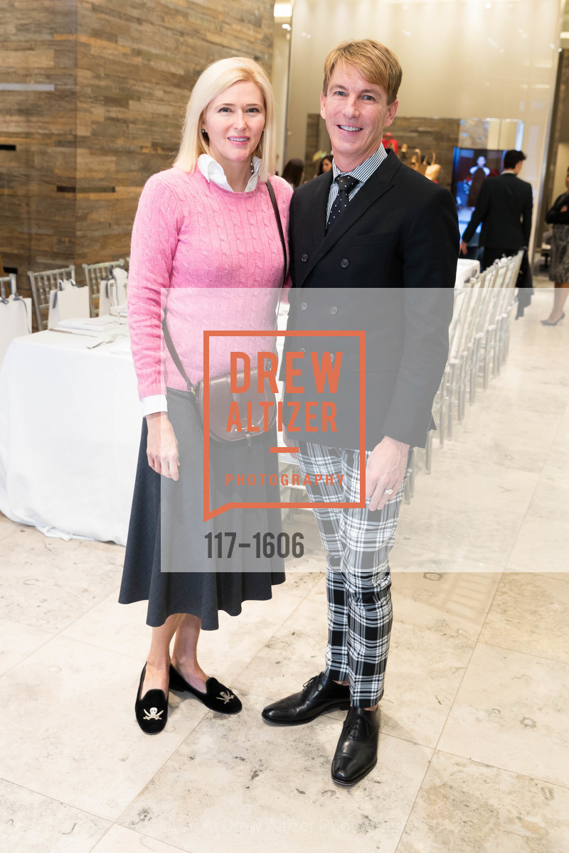 Lauren Hall, Jack Calhoun, Max Mara hosted Luncheon in Honor of the de Young Museum, Max Mara. 175 Post St, November 17th, 2016, Photo #117-1606 Lauren Hall, Jack Calhoun, Photo #117-1606