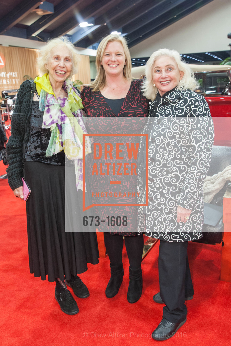 Greta Gordon, Melanie Nicolson, Este Coldwell, Academy of Art University SF Auto Show Reception, Moscone Center, South Hall. 747 Howard St, November 18th, 2016, Photo #673-1608 Greta Gordon, Melanie Nicolson, Este Coldwell, Photo #673-1608