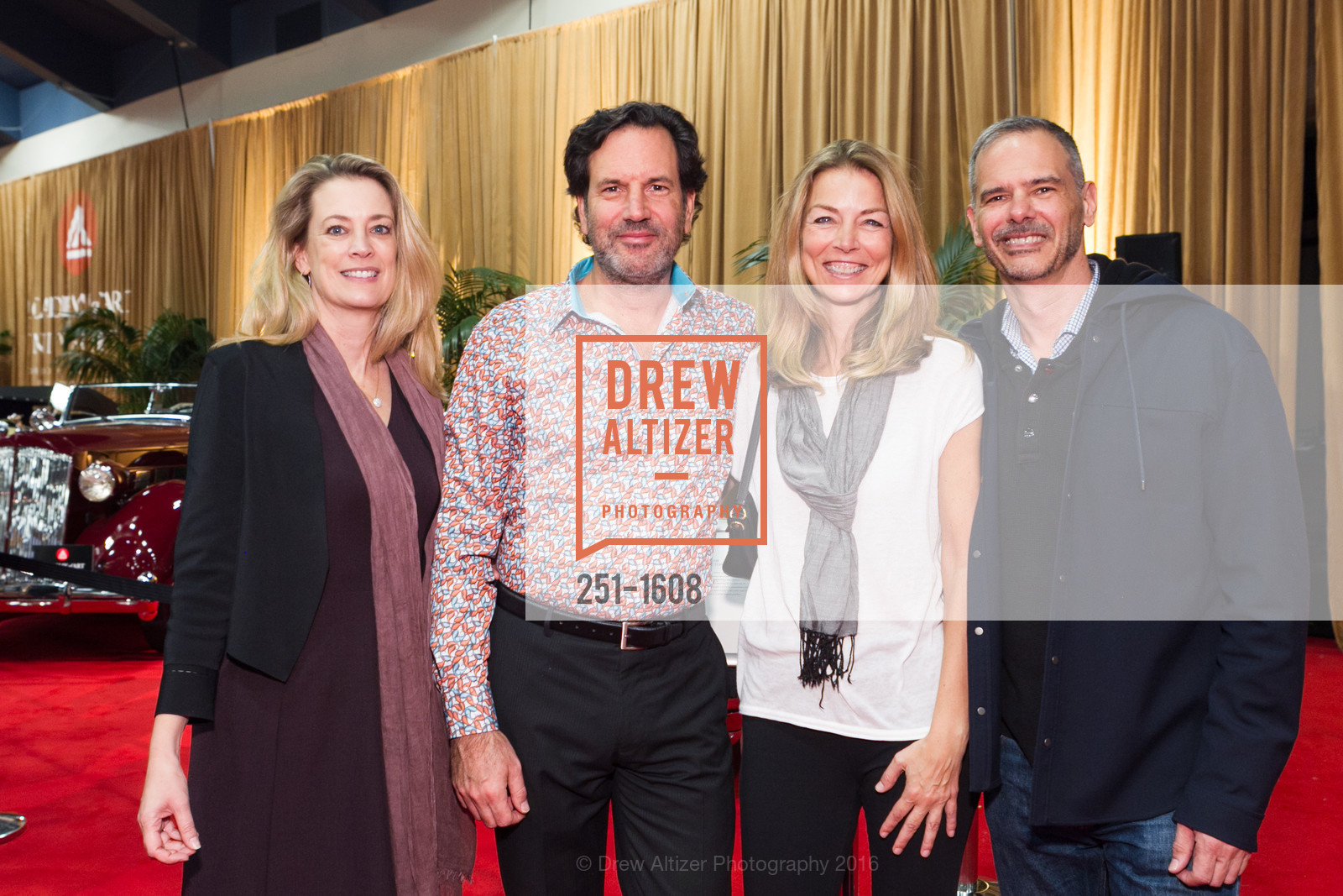 Janet Schulze, Paul Cirangle, Ellen Cirangle, Nick Simeone, Academy of Art University SF Auto Show Reception, Moscone Center, South Hall. 747 Howard St, November 18th, 2016, Photo #251-1608 Janet Schulze, Paul Cirangle, Ellen Cirangle, Nick Simeone, Photo #251-1608