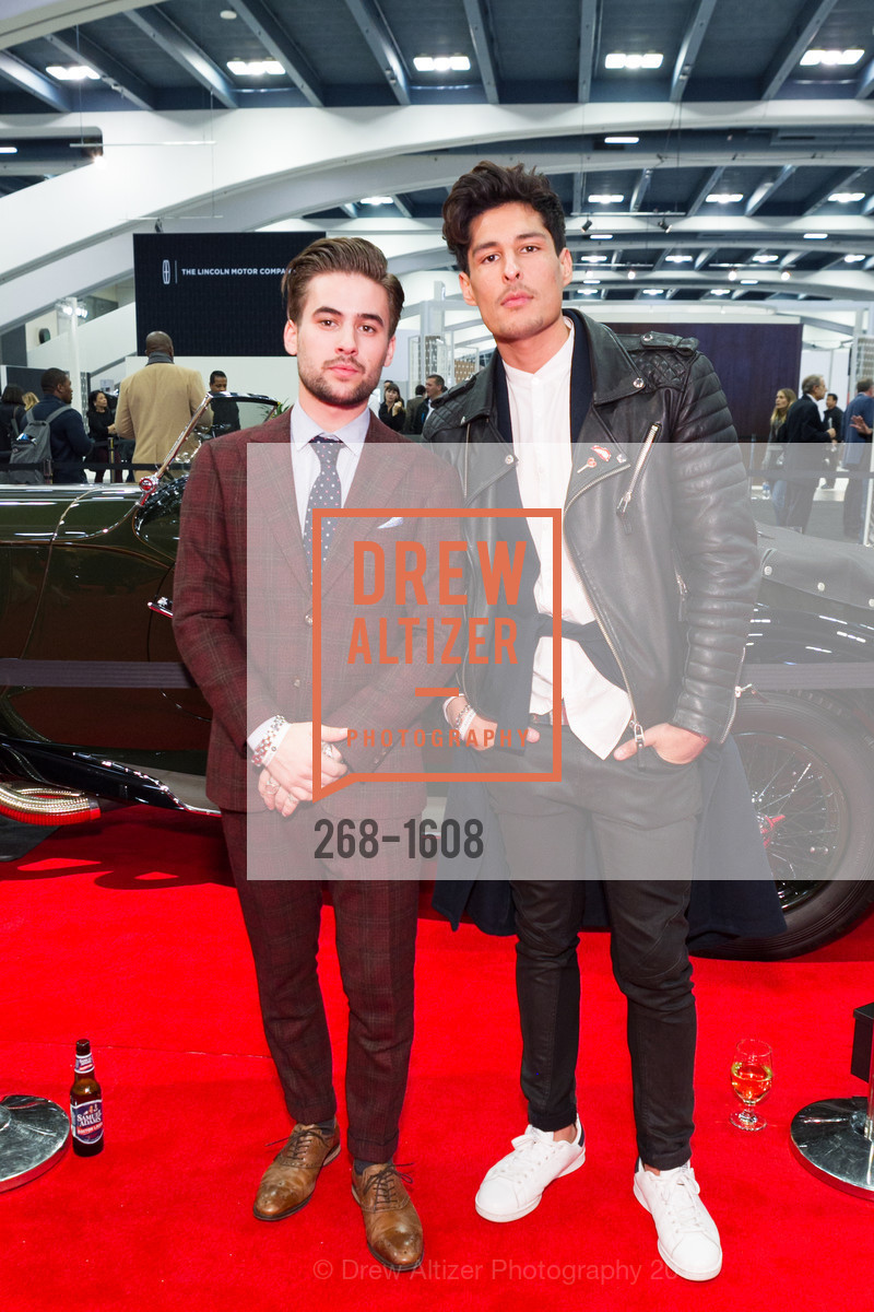 Jordan O'Brien, Carlos Roberto, Academy of Art University SF Auto Show Reception, Moscone Center, South Hall. 747 Howard St, November 18th, 2016, Photo #268-1608 Jordan O'Brien, Carlos Roberto, Photo #268-1608