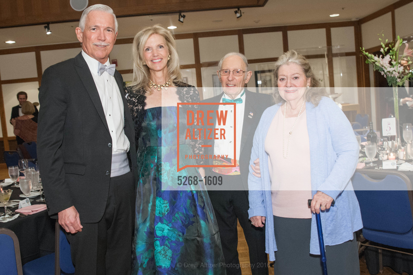 Michael Woods, Andrea Schultz, Fred Kreitzberg, Barbara Kreitzberg, Maria Pitcairn's Birthday Celebration Around the World in 80 Years, St francis Yacht Club. 99 Yacht Rd, November 19th, 2016, Photo #5268-1609 Michael Woods, Andrea Schultz, Fred Kreitzberg, Barbara Kreitzberg, Photo #5268-1609