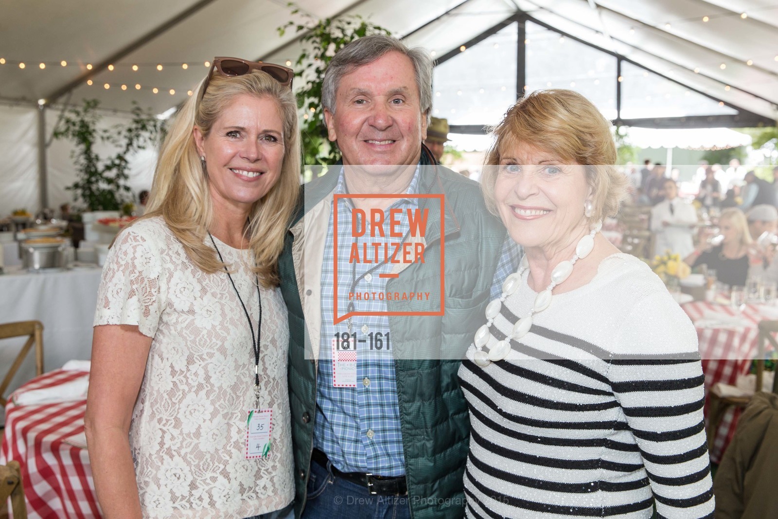 Shawn Byers, Brook Byers, Dagmar Dolby, Gucci & Vogue Dinner, Stern Grove. 2750 19th Avenue, June 14th, 2015, Photo #181-161 Shawn Byers, Brook Byers, Dagmar Dolby, Photo #181-161