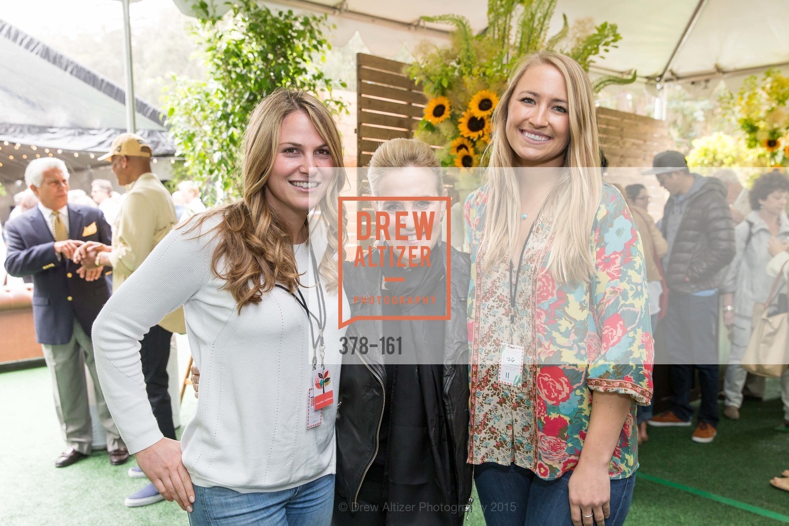 Jennifer Goldman, Lisa Goldman, Alli Holt, Gucci & Vogue Dinner, Stern Grove. 2750 19th Avenue, June 14th, 2015, Photo #378-161 Jennifer Goldman, Lisa Goldman, Alli Holt, Photo #378-161
