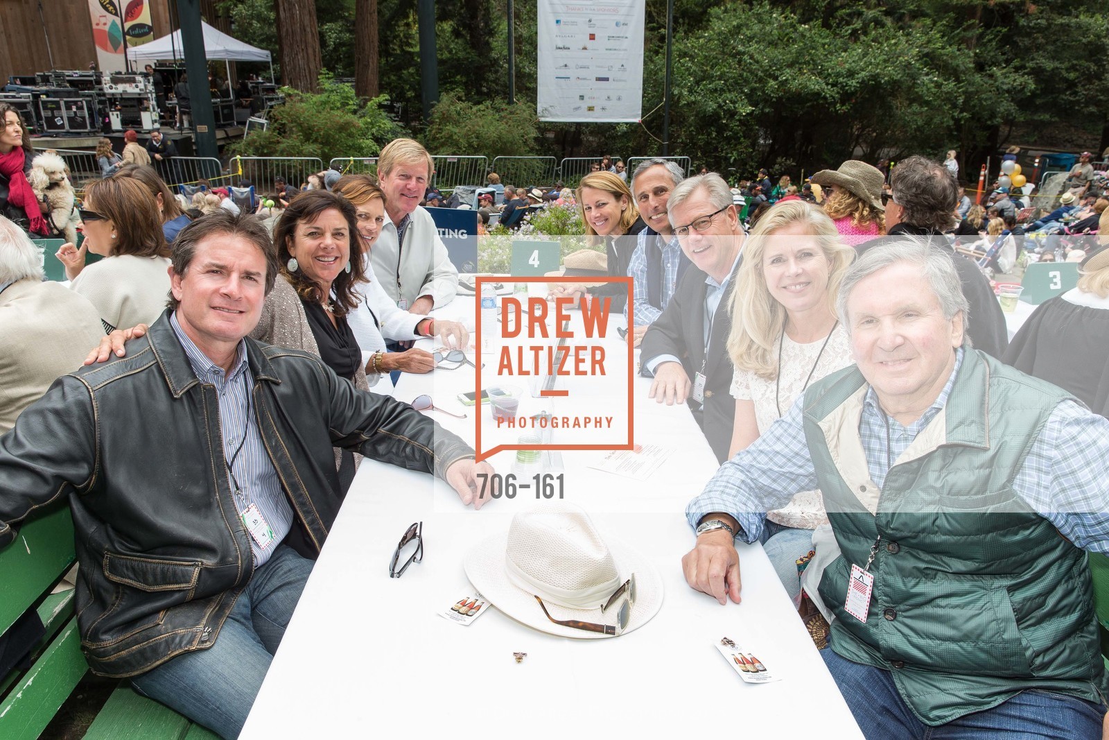 Larry Solomon, Connie Ring, Lisa Troedson, Jack Troedson, Bill Ring, Shawn Byers, Brook Byers, THE BIG PICNIC Kicking off 2015 Stern Grove Season, Stern Grove. 2750 19th Avenue, June 14th, 2015