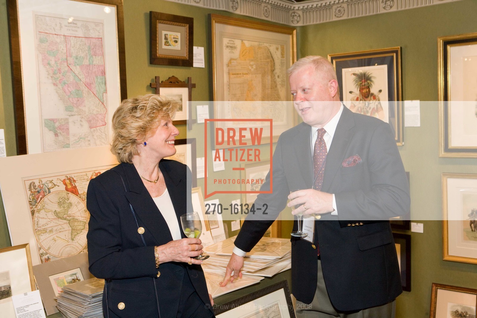 Pam O'Neill, Peter Flagg, Fall Antiques Show, US, October 23rd, 2008, Photo #270-16134-2 Pam O'Neill, Peter Flagg, Photo #270-16134-2