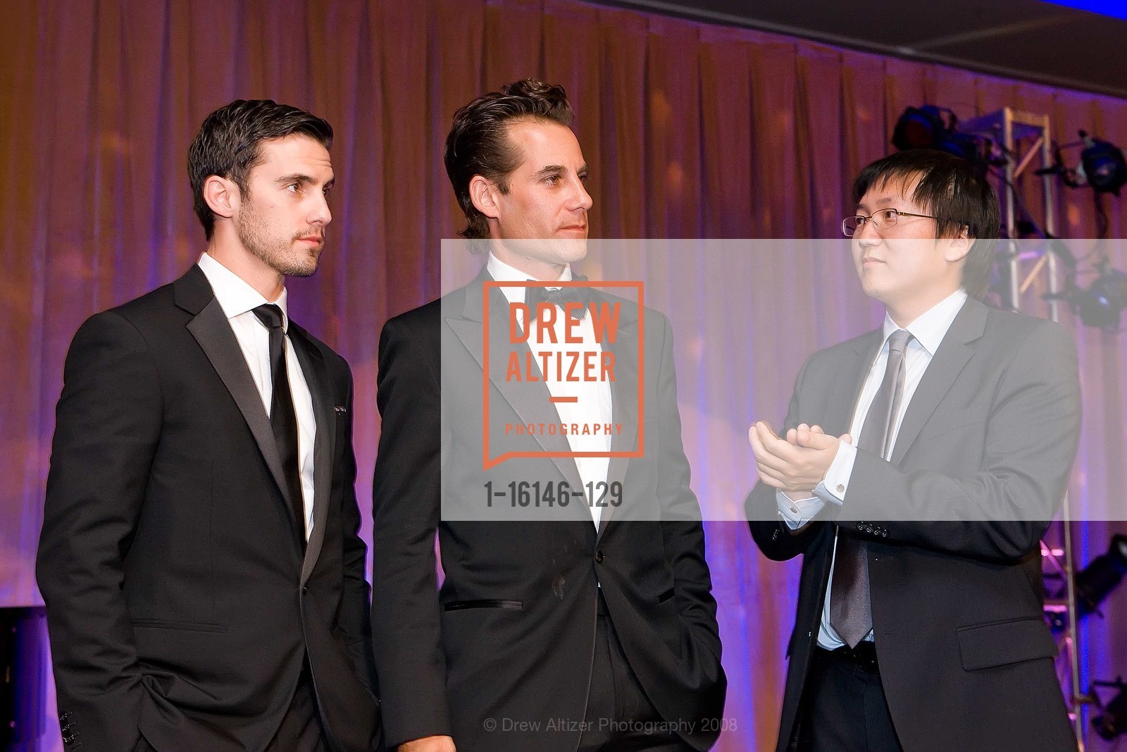 Milo Ventimiglia, Adrian Pasdar, Masi Oka, ACT Gala, US, April 7th, 2008, Photo #1-16146-129 Milo Ventimiglia, Adrian Pasdar, Masi Oka, Photo #1-16146-129