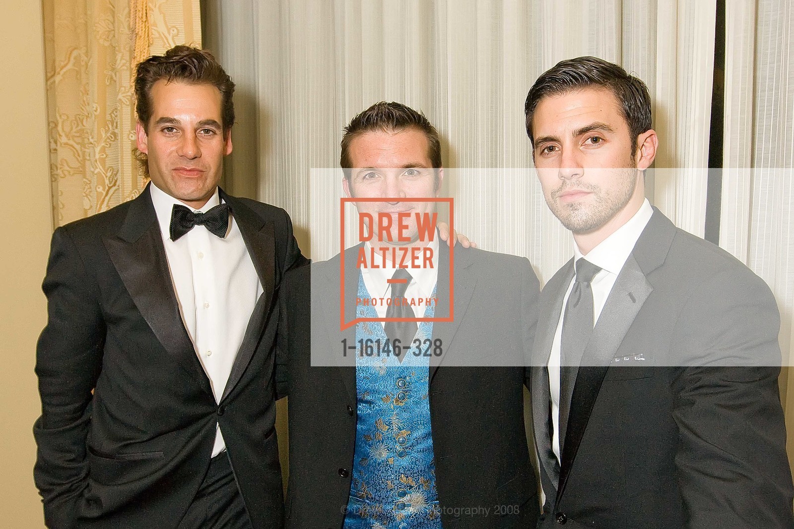 Adrian Pasdar, Greg Quiroga, Milo Ventimiglia, ACT Gala, US, April 7th, 2008, Photo #1-16146-328 Adrian Pasdar, Greg Quiroga, Milo Ventimiglia, Photo #1-16146-328
