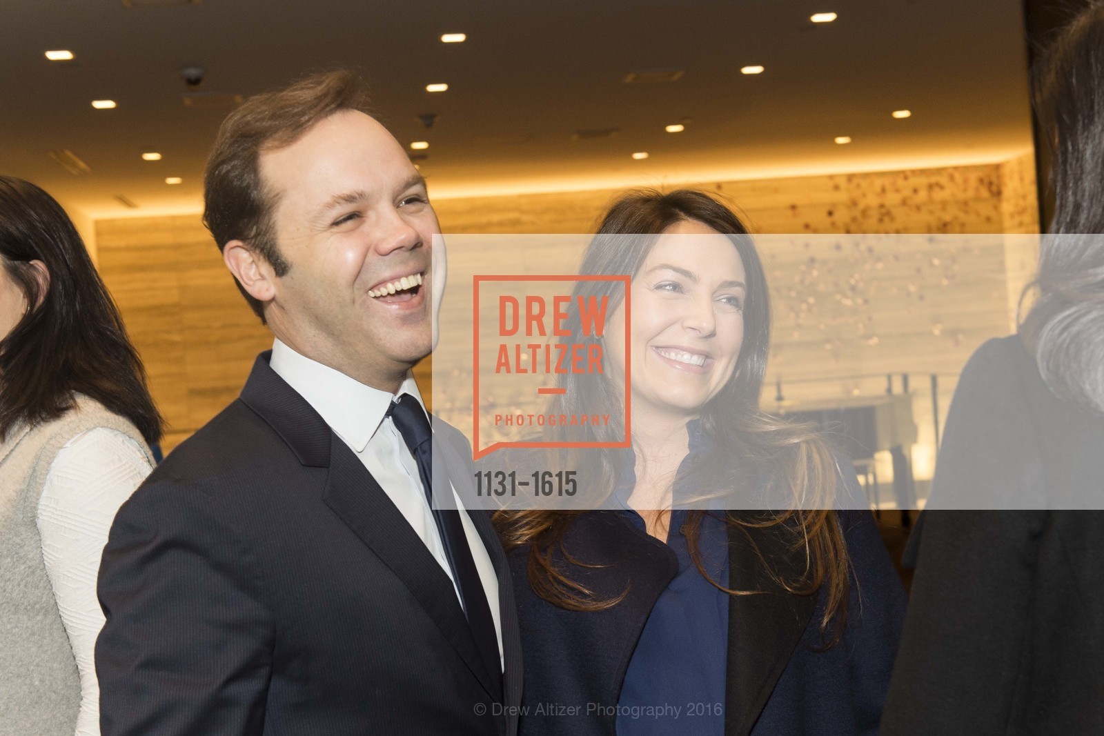 Mick McGuire, Christina McGuire, Tipping Point Awards Breakfast, St. Regis. 125 3rd St, San Francisco, CA 94103, December 2nd, 2016, Photo #1131-1615 Mick McGuire, Christina McGuire, Photo #1131-1615