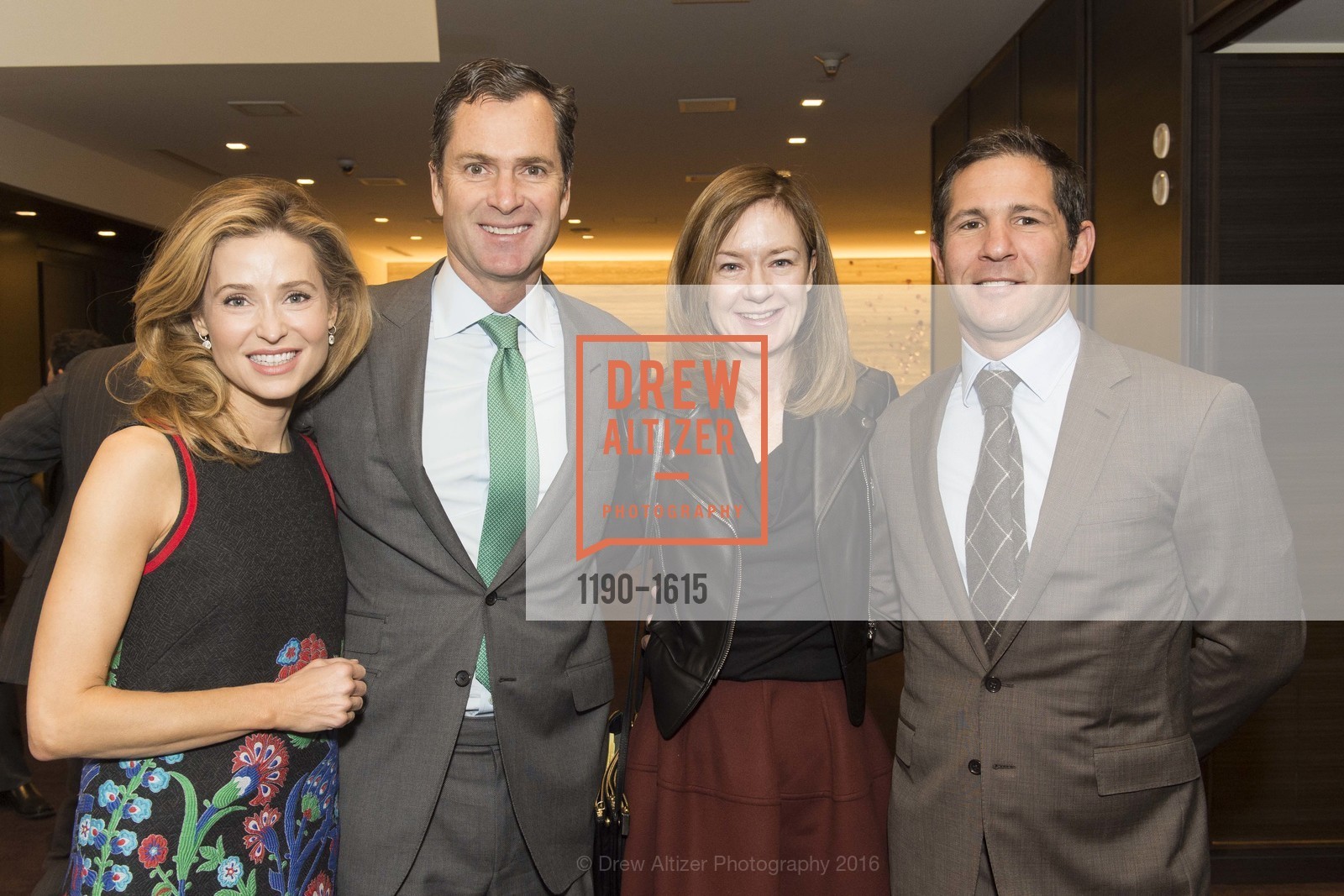 Kate Harbin Clammer, Matt Paige, Katie Paige, Adam Clammer, Tipping Point Awards Breakfast, St. Regis. 125 3rd St, San Francisco, CA 94103, December 2nd, 2016, Photo #1190-1615 Kate Harbin Clammer, Matt Paige, Katie Paige, Adam Clammer, Photo #1190-1615