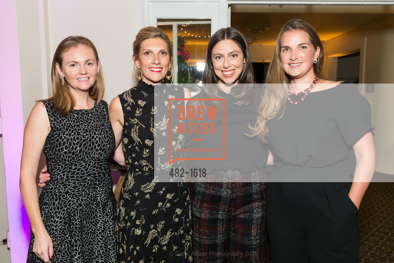 Katie Spalding, Sarah Gallo, Alex Marchetti, Wilhelmina Turkovich, Jingle & Mingle 2016, Golden Gate Club. 135 Fisher Loop, San Francisco, CA 94129, December 1st, 2016, Photo #482-1618 Katie Spalding, Sarah Gallo, Alex Marchetti, Wilhelmina Turkovich, Photo #482-1618
