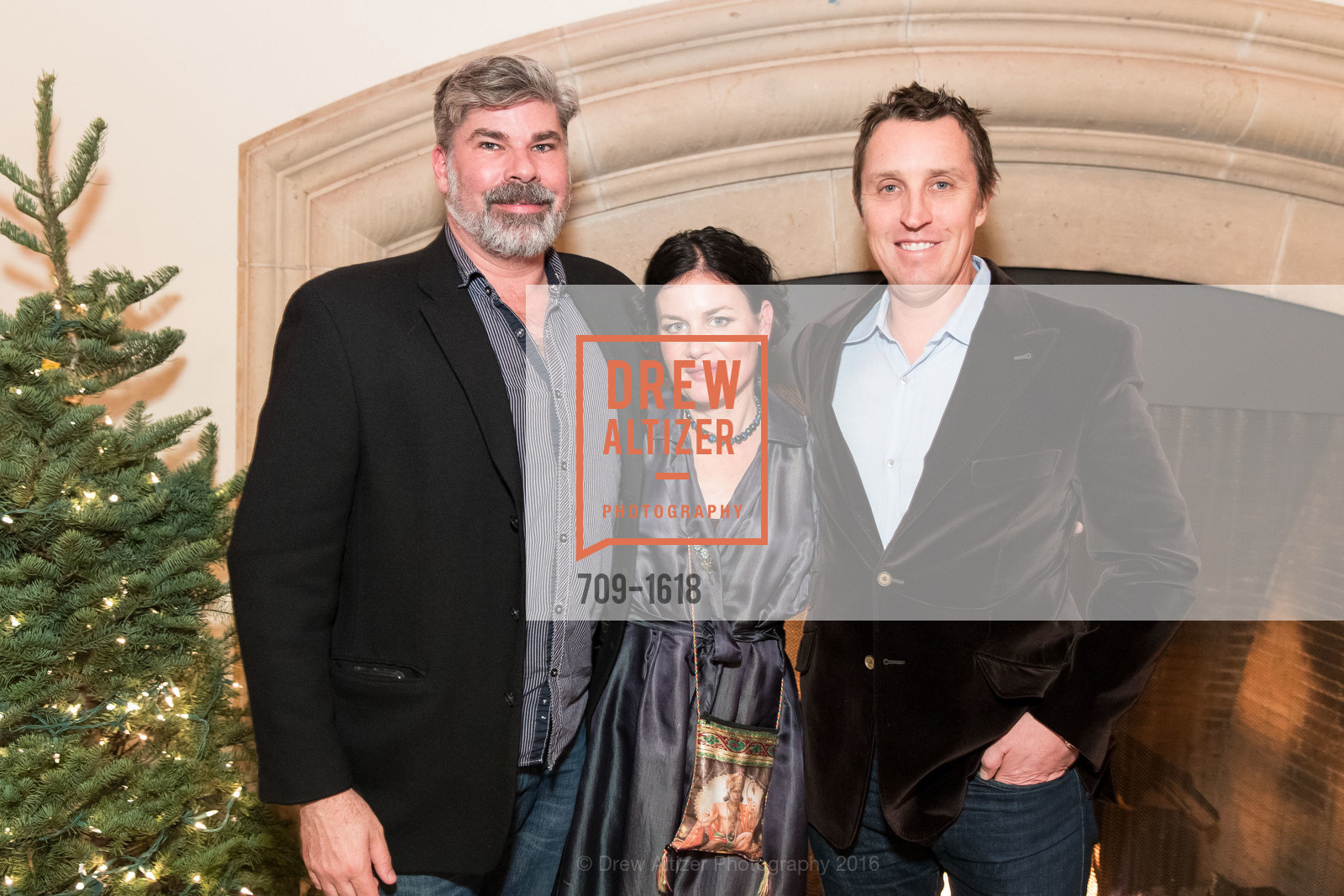 Matthew MacCaul Turner, Katherine Jacobus, Chas McFeely, Jingle & Mingle 2016, Golden Gate Club. 135 Fisher Loop, San Francisco, CA 94129, December 1st, 2016, Photo #709-1618 Matthew MacCaul Turner, Katherine Jacobus, Chas McFeely, Photo #709-1618