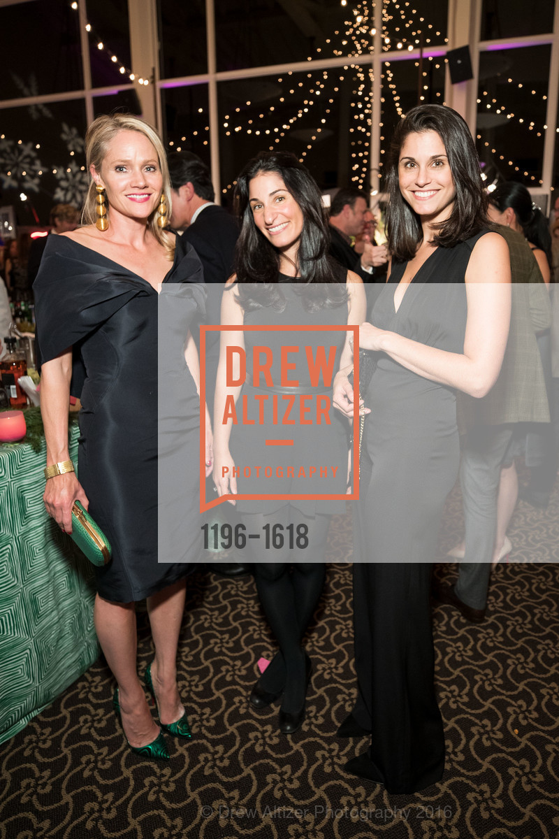 Camille Marks, Danielle Yokell, Allison Broude Friedberg, Jingle & Mingle 2016, Golden Gate Club. 135 Fisher Loop, San Francisco, CA 94129, December 1st, 2016, Photo #1196-1618 Camille Marks, Danielle Yokell, Allison Broude Friedberg, Photo #1196-1618