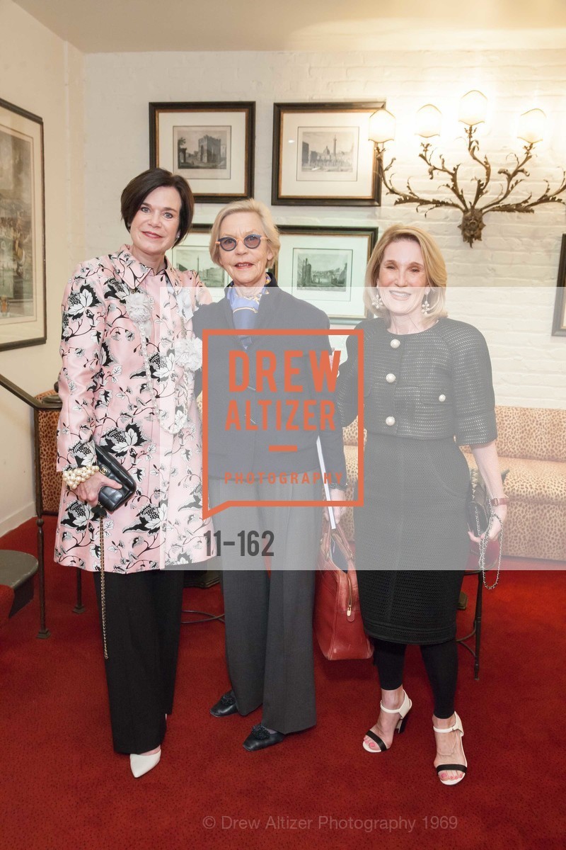 Lucy Buchanan, Barbro Osher, Lorna Meyer Calas, National Museum of Women in the Arts Luncheon Hosted by Lorna Meyer Calas, Villa Taverna. 27 Hotaling Place, June 14th, 2015,Drew Altizer, Drew Altizer Photography, full-service event agency, private events, San Francisco photographer, photographer California