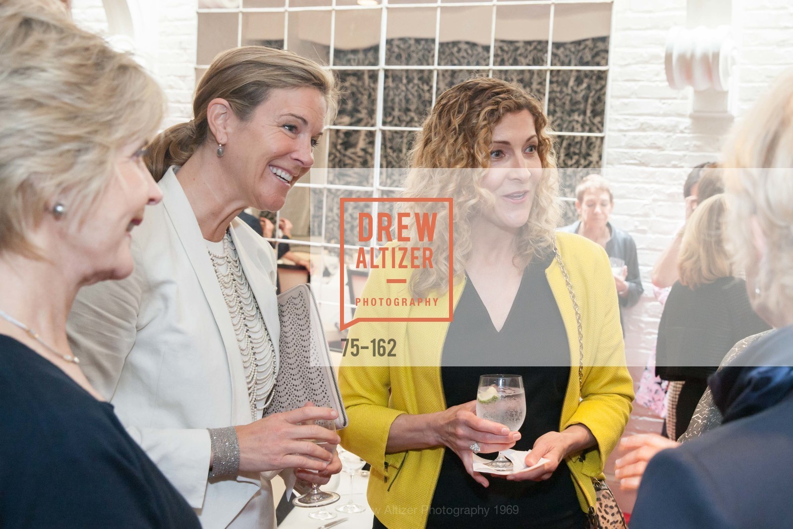 Lisa Dolby Chadwick, Joanne Northrup, National Museum of Women in the Arts Luncheon Hosted by Lorna Meyer Calas, Villa Taverna. 27 Hotaling Place, June 14th, 2015,Drew Altizer, Drew Altizer Photography, full-service agency, private events, San Francisco photographer, photographer california