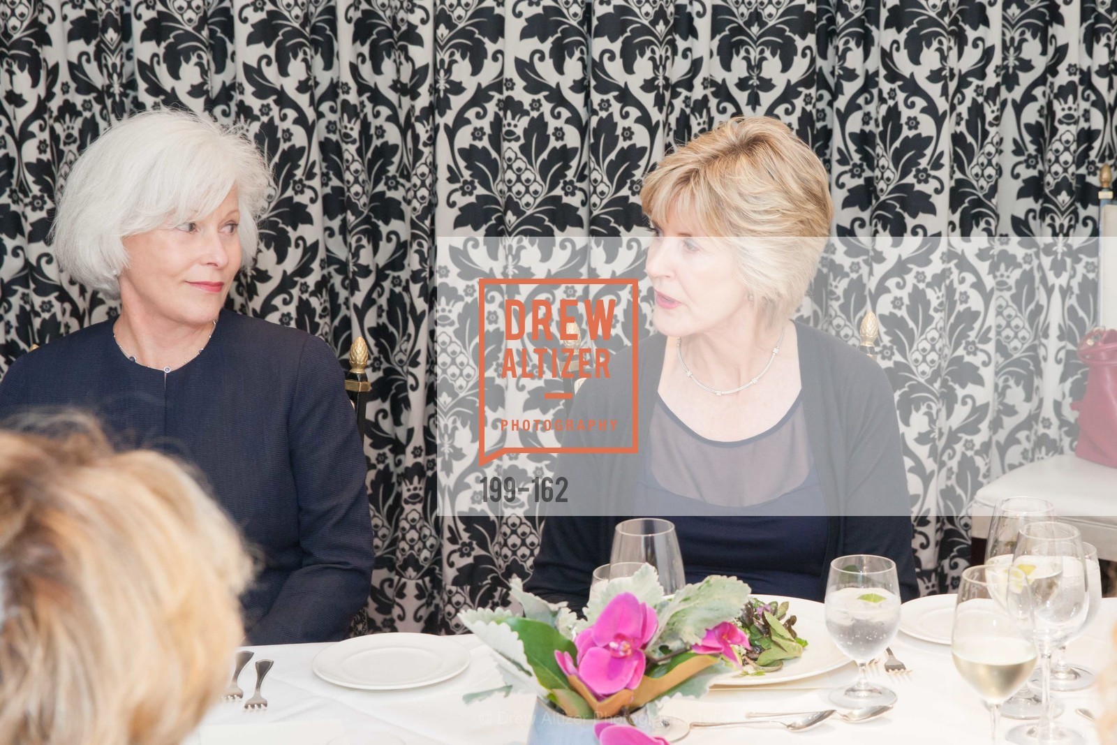 Mickie Anderson, Jo Eriko, National Museum of Women in the Arts Luncheon Hosted by Lorna Meyer Calas, Villa Taverna. 27 Hotaling Place, June 14th, 2015,Drew Altizer, Drew Altizer Photography, full-service agency, private events, San Francisco photographer, photographer california