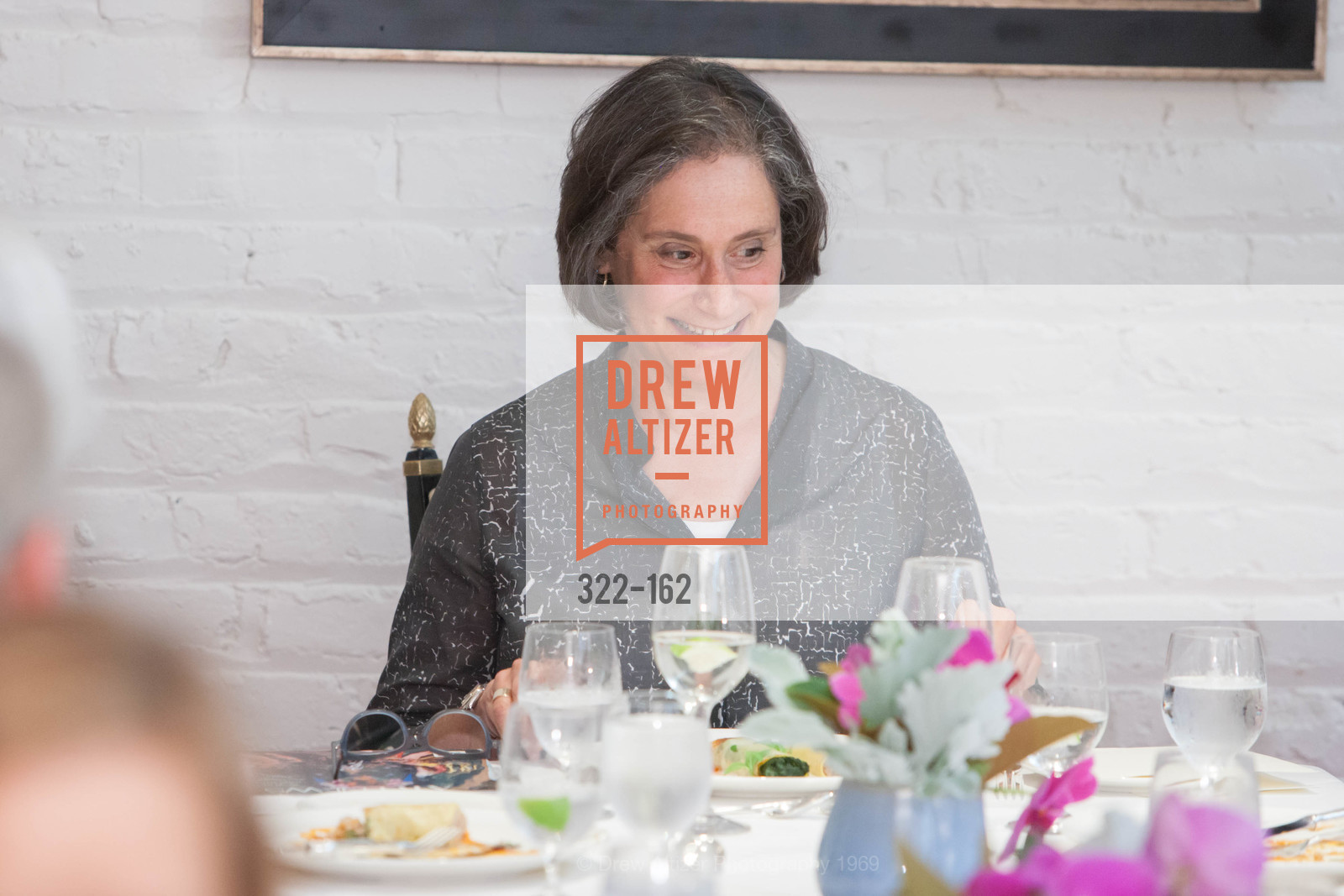 Susan Sterling, National Museum of Women in the Arts Luncheon Hosted by Lorna Meyer Calas, Villa Taverna. 27 Hotaling Place, June 14th, 2015,Drew Altizer, Drew Altizer Photography, full-service agency, private events, San Francisco photographer, photographer california