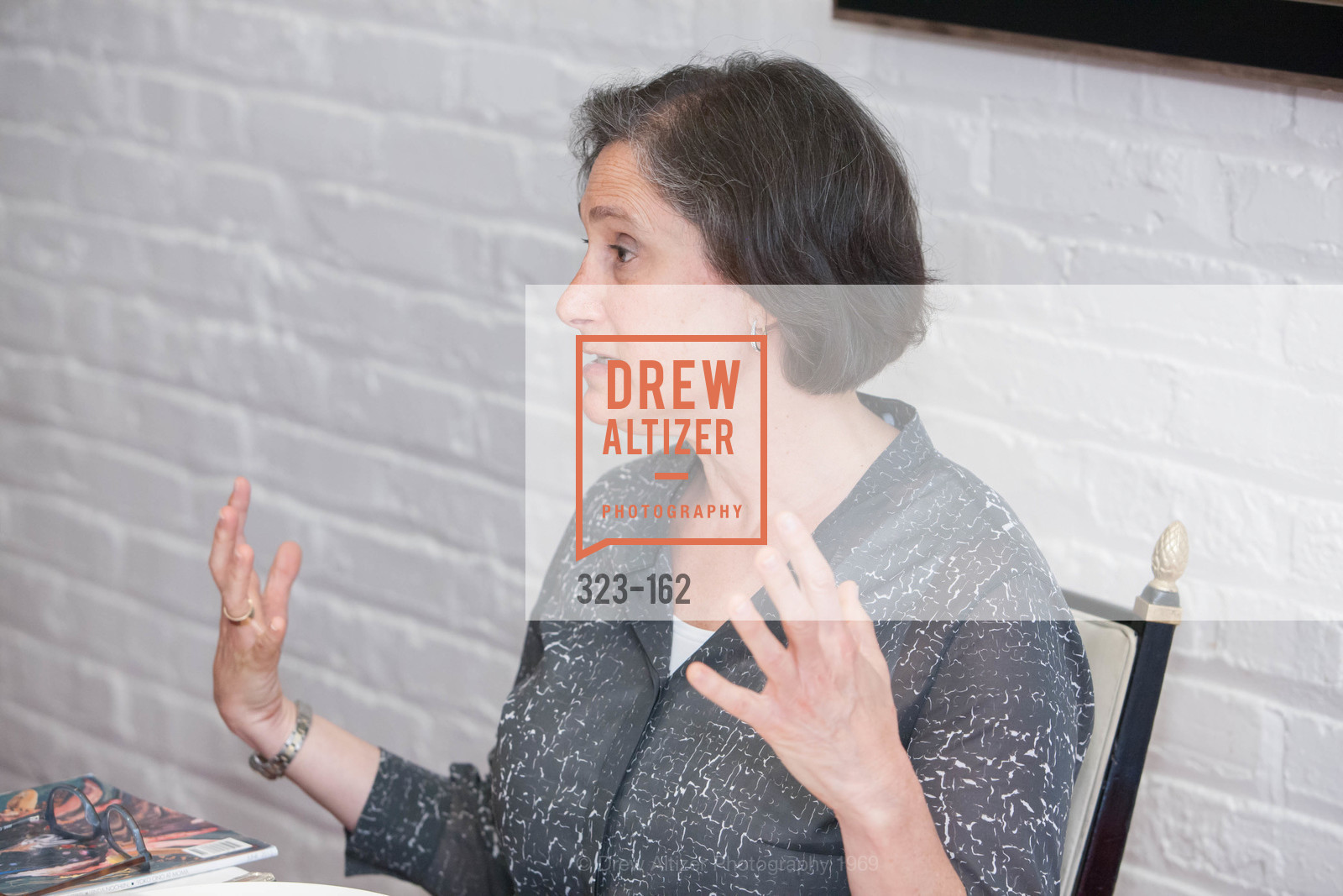 Susan Sterling, National Museum of Women in the Arts Luncheon Hosted by Lorna Meyer Calas, Villa Taverna. 27 Hotaling Place, June 14th, 2015,Drew Altizer, Drew Altizer Photography, full-service event agency, private events, San Francisco photographer, photographer California