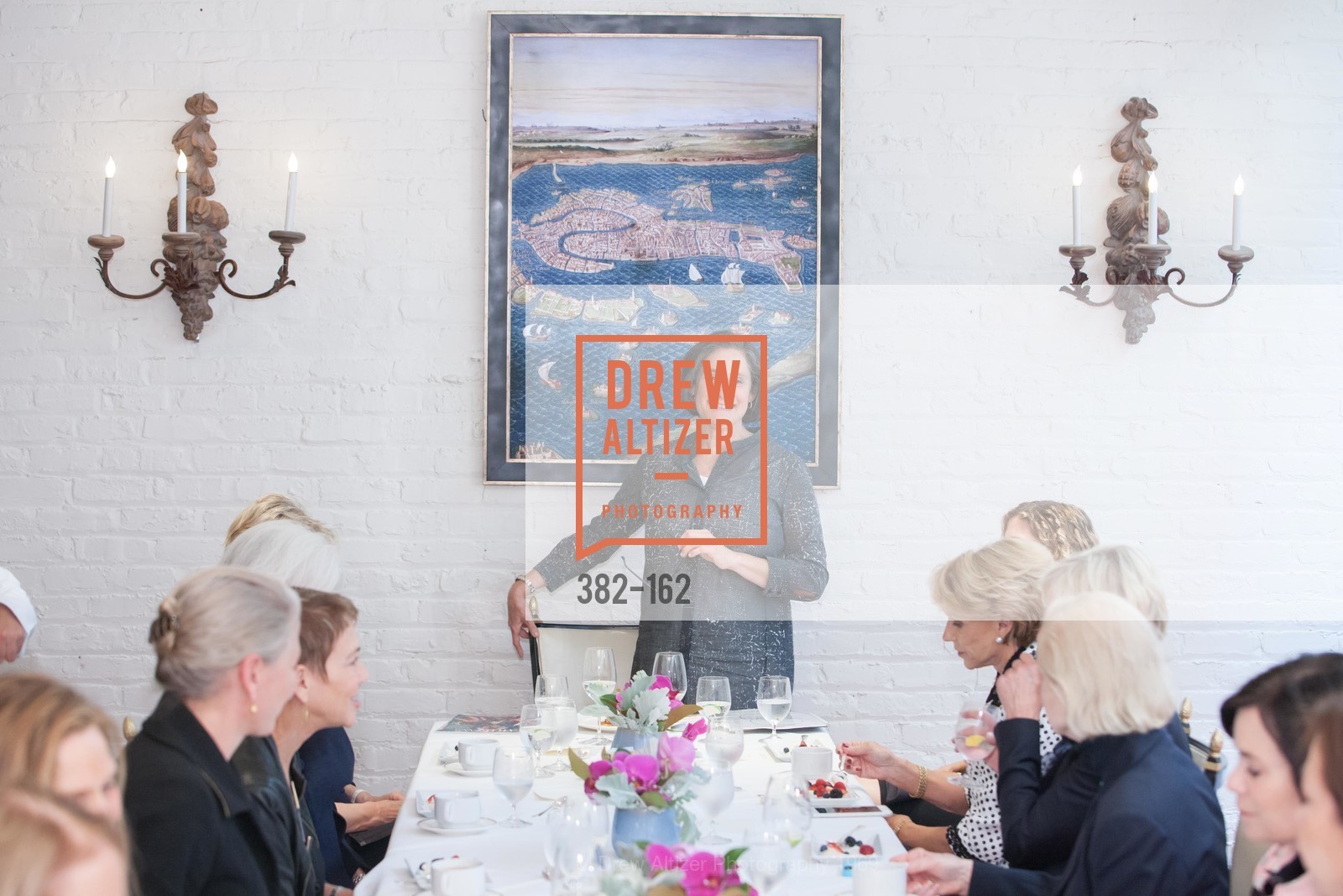 Susan Sterling, National Museum of Women in the Arts Luncheon Hosted by Lorna Meyer Calas, Villa Taverna. 27 Hotaling Place, June 14th, 2015,Drew Altizer, Drew Altizer Photography, full-service agency, private events, San Francisco photographer, photographer california
