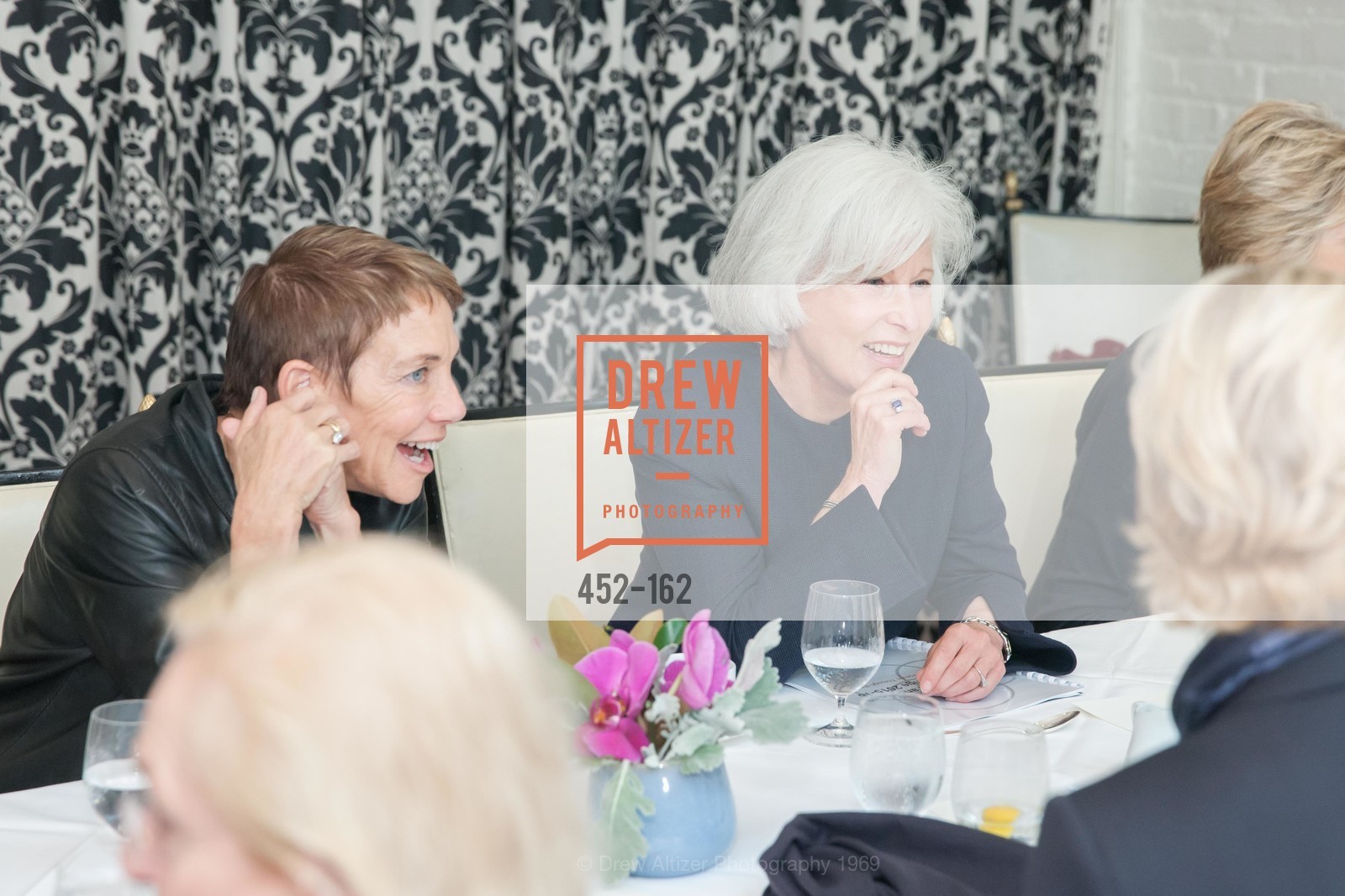 Tracy Freedman, Mickie Anderson, National Museum of Women in the Arts Luncheon Hosted by Lorna Meyer Calas, Villa Taverna. 27 Hotaling Place, June 14th, 2015,Drew Altizer, Drew Altizer Photography, full-service event agency, private events, San Francisco photographer, photographer California