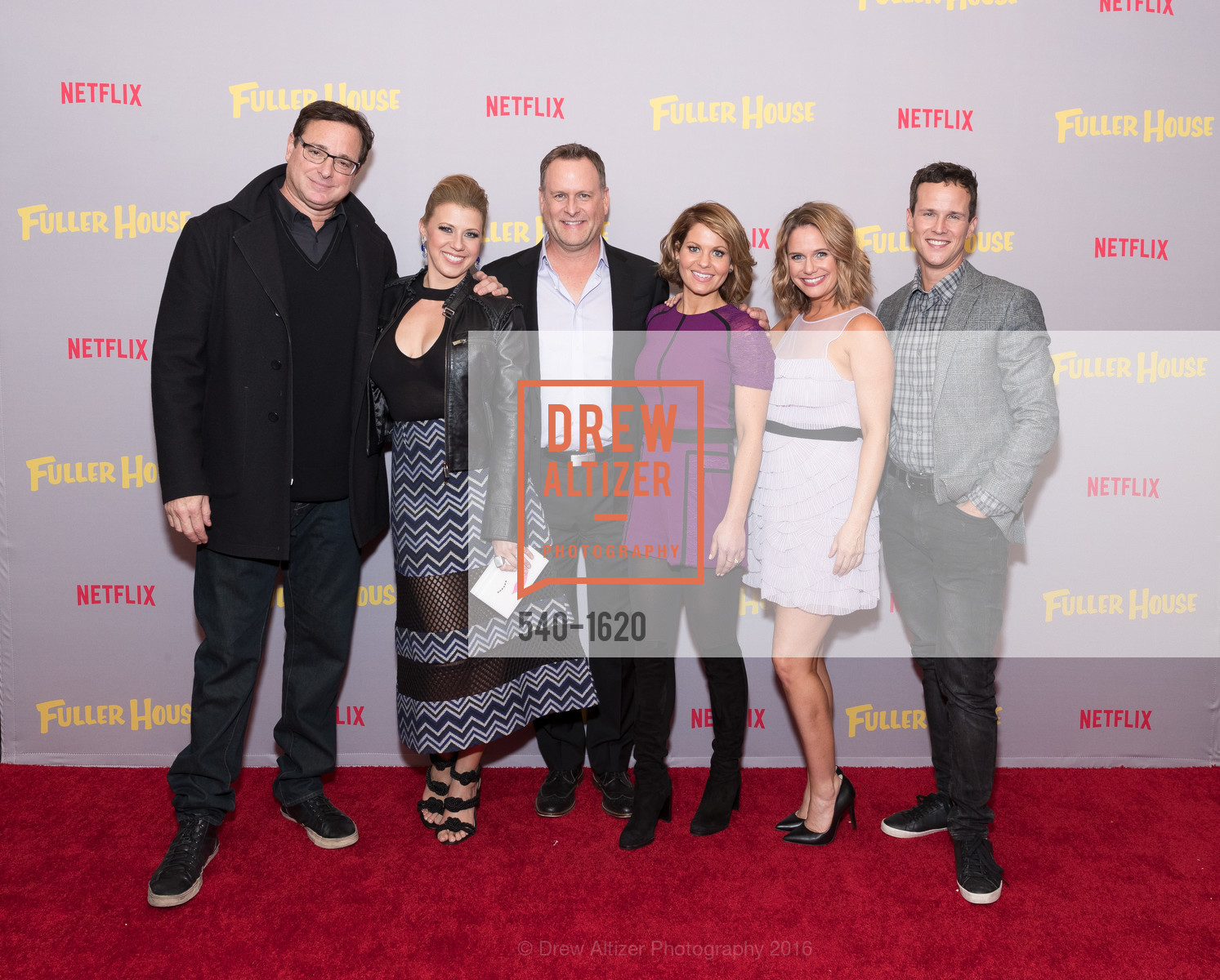 Bob Saget, Dave Coulier, Candace Cameron Bure, Andrea Barber, Scott Weinger, Jodie Sweetin, Fuller House Special Screening, Broderick House. 1709 Broderick St, December 2nd, 2016, Photo #540-1620 Bob Saget, Dave Coulier, Candace Cameron Bure, Andrea Barber, Scott Weinger, Jodie Sweetin, Photo #540-1620