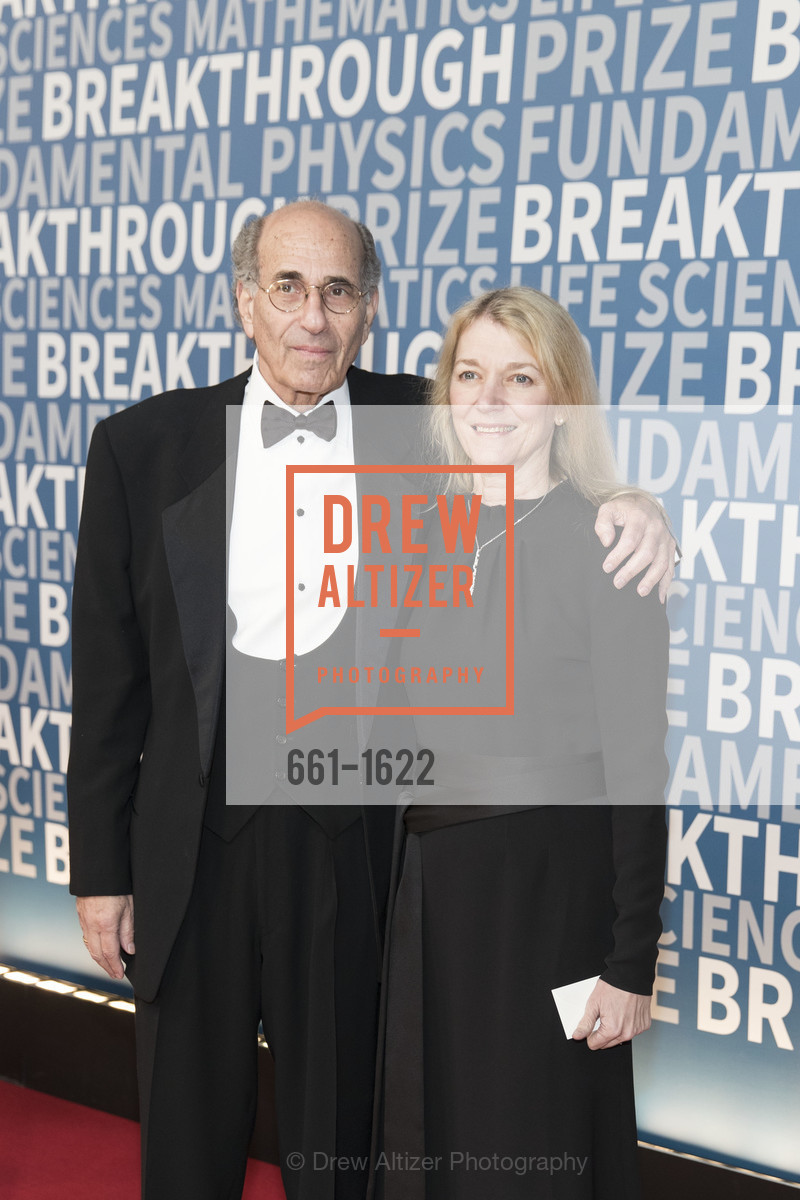 Richard Axel, Cori Bargmann, 5th Annual Breakthrough Prize Red Carpet Arrivals, NASA Ames Research Center. Moffett Federal Airfield, Hangar One, Photo #661-1622 Richard Axel, Cori Bargmann, Photo #661-1622