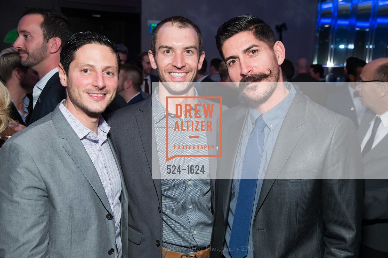 Jose Sepulveda, Kevin Sullivan, Ernesto Peralta, Toys for Tots at the St. Regis Ballroom, St. Regis Ballroom. 125 3rd St, December 4th, 2016, Photo #524-1624 Jose Sepulveda, Kevin Sullivan, Ernesto Peralta, Photo #524-1624