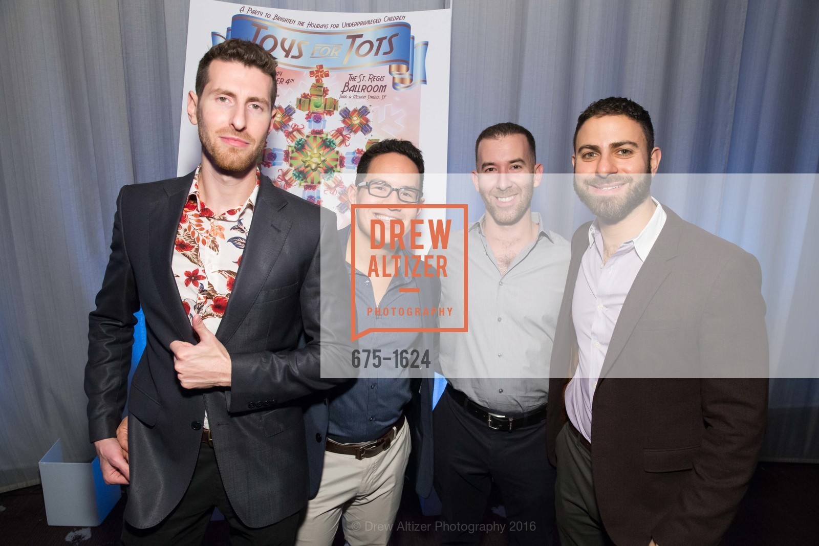 Jeremy Ravdin, Wilson Velasco, Sergio Gomez, Joe Dipasquale, Toys for Tots at the St. Regis Ballroom, St. Regis Ballroom. 125 3rd St, December 4th, 2016, Photo #675-1624 Jeremy Ravdin, Wilson Velasco, Sergio Gomez, Joe Dipasquale, Photo #675-1624
