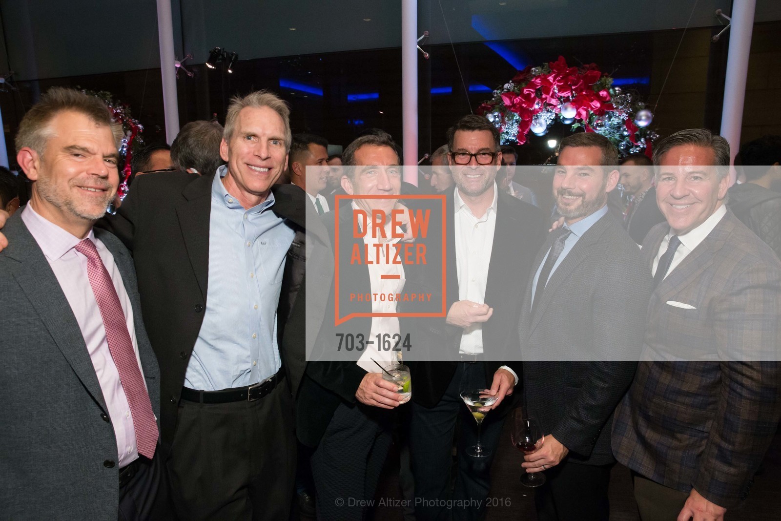 Chris Hall, Greg Potts, Gary Loeb, David Fraze, Doug Tomlinson, Gregg Lynn, Toys for Tots at the St. Regis Ballroom, St. Regis Ballroom. 125 3rd St, December 4th, 2016, Photo #703-1624 Chris Hall, Greg Potts, Gary Loeb, David Fraze, Doug Tomlinson, Gregg Lynn, Photo #703-1624