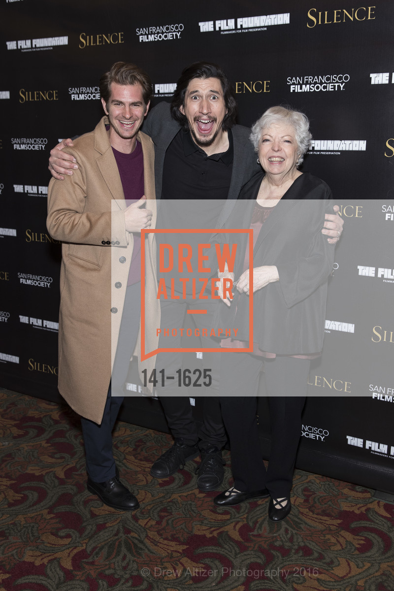 Andrew Garfield, Adam Driver, Thelma Schoonmaker, Photo #141-1625