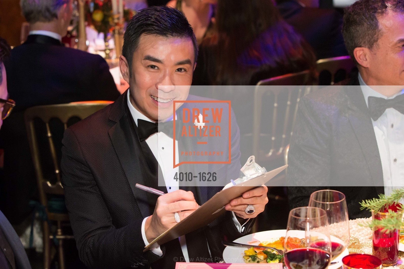 Kai Tan, SF Opera's An Evening on the Stage honoring Franklin P. ("Pitch") Johnson, Jr., War Memorial Opera House. 301 Van Ness Avenue, San Francisco, CA 94102, December 5th, 2016, Photo #4010-1626 Kai Tan, Photo #4010-1626