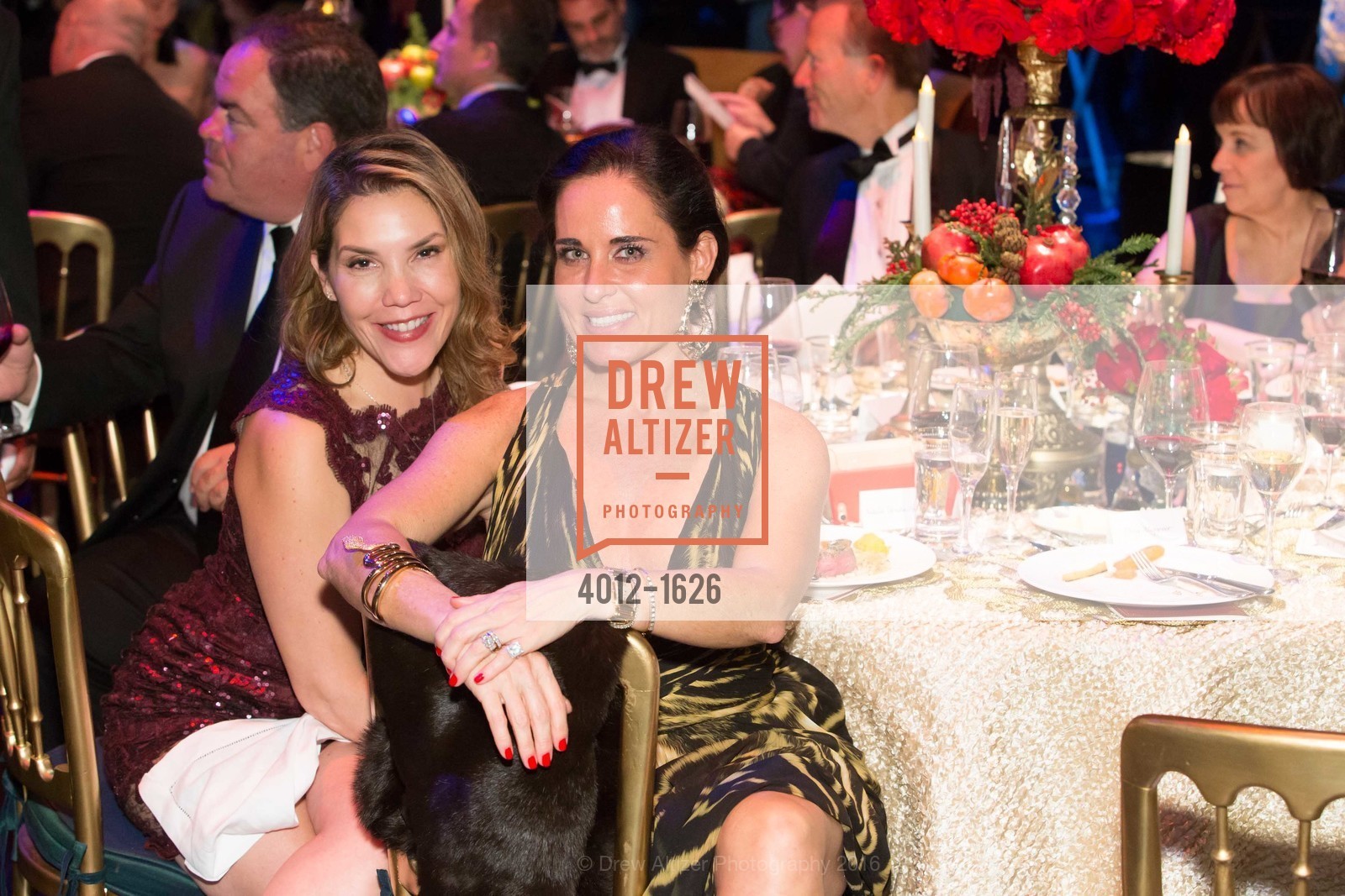 Ceci Aviles, Natalia Urrutia, SF Opera's An Evening on the Stage honoring Franklin P. ("Pitch") Johnson, Jr., War Memorial Opera House. 301 Van Ness Avenue, San Francisco, CA 94102, December 5th, 2016, Photo #4012-1626 Ceci Aviles, Natalia Urrutia, Photo #4012-1626