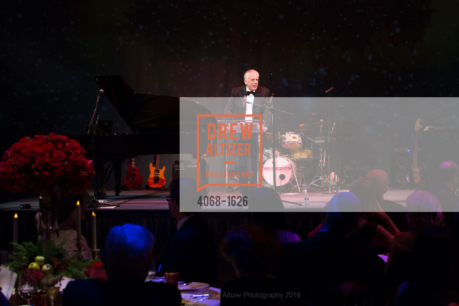Karl Mills, SF Opera's An Evening on the Stage honoring Franklin P. ("Pitch") Johnson, Jr., War Memorial Opera House. 301 Van Ness Avenue, San Francisco, CA 94102, December 5th, 2016, Photo #4068-1626 Karl Mills, Photo #4068-1626