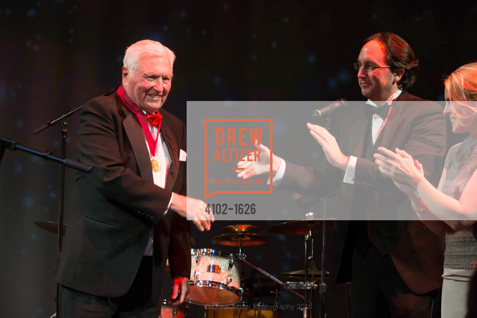 Pitch Johnson, Matthew Shilvock, SF Opera's An Evening on the Stage honoring Franklin P. ("Pitch") Johnson, Jr., War Memorial Opera House. 301 Van Ness Avenue, San Francisco, CA 94102, December 5th, 2016, Photo #4102-1626 Pitch Johnson, Matthew Shilvock, Photo #4102-1626