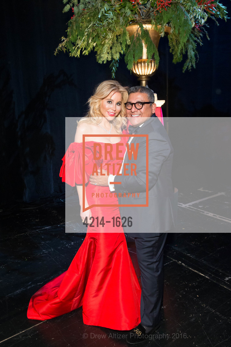 Paula Carano, Riccardo Benavides, SF Opera's An Evening on the Stage honoring Franklin P. ("Pitch") Johnson, Jr., War Memorial Opera House. 301 Van Ness Avenue, San Francisco, CA 94102, December 5th, 2016, Photo #4214-1626 Paula Carano, Riccardo Benavides, Photo #4214-1626